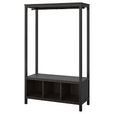 Hemnes Open Wardrobe Black Brown 47 1 4x19 5 8x77 1 2 Ikea Open Wardrobe Hemnes Ikea Hemnes