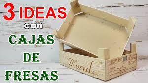 Entrego con caja original mas 12 piezasextras para. 3 Ideas Reciclando Cajas De Fresas Manualidades Faciles Youtube