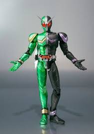 kirin hobby kamen rider w double cyclone joker s h figuarts action figure bandai 4543112605276 kamen rider w kamen rider kamen rider toys