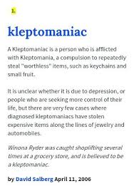 Pin On Kleptomania