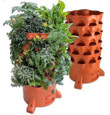 Garden Tower 2 50 Plant Composting Vertical Garden Planter Organic Container Gardening Vertical Garden Planters Organic Plants