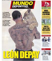 Memphis depay (@memphisdepay) added a photo to their instagram account: Papers Koeman Likes Memphis Depay There Is Interest From Barca
