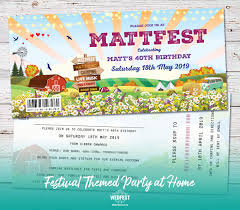 We'll do this again too, but more than 5 minutes before the party starts this time Festival Themed Birthday Party At Home Wedfest
