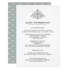 Wedding Guest Information Cards Grey Pattern Zazzle Com Wedding Invitations Pattern Invitation Invitations
