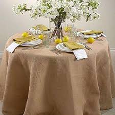 60 Inch Round Jute Burlap Round Table Overlay Table Cover Rustic Tablecloth Hessian Table Cloth Burlap Tablecloth Table Cloth Decorations Table Cloth