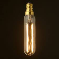 3 Watt Led E12 Clear Tube Low Voltage Bulb