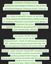 We did not find results for: Lowongan Kerja Cafe Resto Kuliner Banjarmasin Sekitarnya Photos Facebook