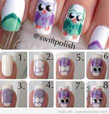 Uñas decoradas con esmaltes decorados para uñas cortas uñas de cerdo uñas infantiles arte sencillo de uñas videos de pintar uñas arte en uñas de acrílico hermosos diseños de uñas uñas paso a paso. Unas Decoradas Con Buhos Tus Unas Pintadas Con Buhos En Segundos Unas Pintadas