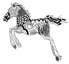 Disegno Da Colorare Cavalli 06