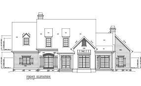 Cottage House Floor Plan With Garage