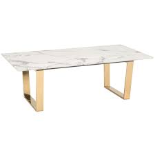 Atlas Coffee Table Gold Coffee Table Steel Frame Coffee Table Faux Marble Coffee Table