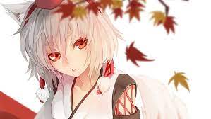 See more ideas about anime wolf, wolf art, wolf drawing. Hd Wallpaper Anime Girls Anime Wolf Girls Touhou Inubashiri Momiji White Hair Female Anime Character Wallpaper Flare