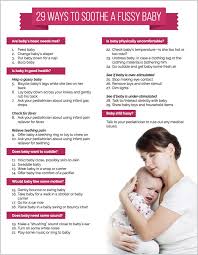 29 Ways To Soothe A Fussy Baby Baby Temperature Fussy Baby Baby Care Tips