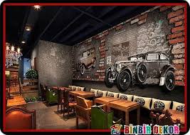 Cafe Bar Ve Isyerleri Icin Cok Ozel Duvar Kagidi Modelleri Cafe Bar Duvar Dekorasyon