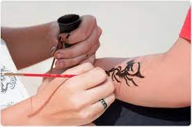As a rule, henna tattoos are done on regions of the body where the skin is thick. How Safe Are Black Henna Tattoos