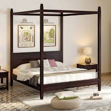4.3 out of 5 stars. Four Poster Beds Buy Canopy Beds Online At Best Prices In India Urban Ladder