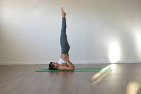 Salamba Sarvangasana Shoulderstand Yogateket