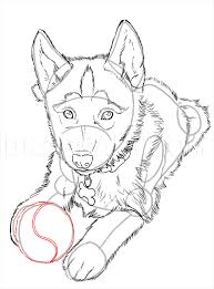 Cute husky drawing at getdrawings | free download. How To Draw Huskies Draw A Husky Step By Step Drawing Guide By Neekonoir Dragoart Com