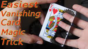 Special bicycle back cards are included! Amaze Your Friends With This Vanishing Card Tricks Simple And Easy To Do Youtube
