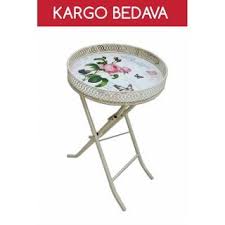 Ferforje Katlanir Balkon Ve Bahce Sehpa Oval Krem Homesweethome Pinterest