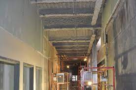 Sprayed Acoustical Insulation Prime Construction