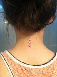 Cutee Dermals Neck Piercing Piercing Dermal Piercing
