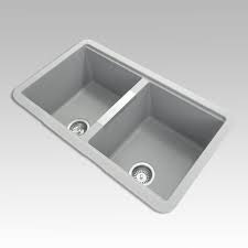 Choosing a kitchen sink and mixer tap is one of the most important decisions when planning your new kitchen. Carysil Cgdb Concrete Grey Double Bowl Granite Kitchen Sink 824 481 241mm Mywashroom Automatic Hand Dryer Sydney Hand Dryers Australia