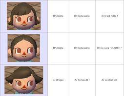 Le Commencement Visage Coiffure La Vie D Animal Crossing Wii