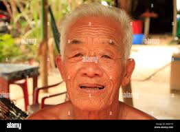 Portrait of Friendly Elderly man