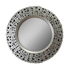 Peruvian silver sunburst mirror 23.6, hand carved wood decorative round mirror silver princess, silver leaf accent mirrors for wall decor decorcontreras 5 out of 5 stars (1,225) $ 139.90. Round Decorative Mirror By Arthouse Look Again