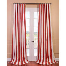 Holiday Red And White Striped Window Treatments Curtains Christmas Red Striped Curtains By Ba Printed Cotton Curtain Red And White Curtains Half Price Drapes