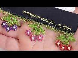 Siparislerin Bastaci Kolay Boncuklu Igne Oyasi Yapimi Kolay Igne Oyasi Videosu Youtube Boncuk Kurdele Oyasi Boncuklu Nakis