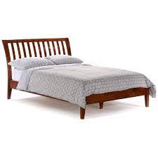 Harper & bright designs wood twin loft bed for kids and toddlers low loft bed frame with. Twin Xl Platform Bed With Headboard In Cherry Wood Finish Fastfurnishings Com