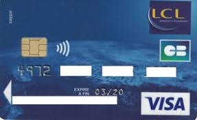 Lcl paris la fayette 115 rue la fayette 75010 paris tel: Bank Card Lcl Blue Credit Lyonnais France Col Fr Vi 0109 02