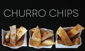 Quick Easy Churro Chips Churro Chips Churros Dessert Recipes