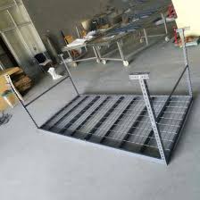 After installing the first one at 48 deep, i realized that was deeper than i wanted, so i made the second. China 600lbs Garage Overhead Storage Rack China 4 6 Adjustable Rack Diy Garage Shelf