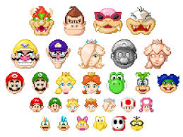 Pixel Mario Kart 8 Super Mario Art Mario Kart 8 Mario Kart