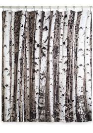 Birch Tree Shower Curtain Bed Bath And Beyond Beyond The Grove Shower Curtain In Birch Rustic Shower Curtains Curtains Tree Shower Curtains