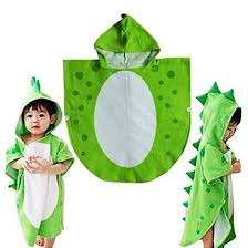 Our hooded bath towels are great for wrapping around big kids; Children Bath Towel Robe Kids Hooded Beach Swimming Poncho
