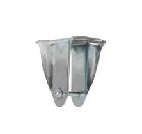 GARFO DE RODIZIO GIRATÓRIO INOX COM FREIO 3 POLEGADAS GGL 312 G - SCHIOPPA