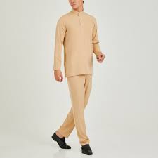 1 week till we celebrate the month of fabric: Polo Baju Melayu Cekak Musang Slim Fit 2102 4 Colors Available Emmer Zecna