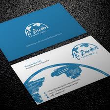 Give your brand a professional edge with a business card that makes a remarkable first impression. Create A Captivating Business Card For No Borders Travel Agency Business Card Contest 99designs