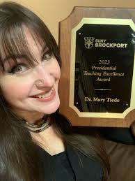 I want to thank all of my past and present students for making my time at  Brockport meaningful and worthwhile…I love my job because of those I teach! 