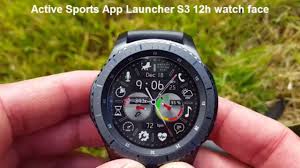 Smartwatches like samsung's galaxy watch line (formerly known as samsung gear) bring us closer to making them a reality. Samsung Gear S3 Active Sports App Launcher Watch Face With Speedometer Stopwatch Timer S Health Youtube