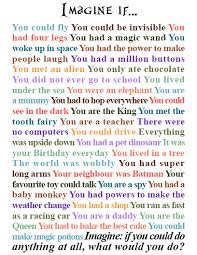 Imagine If Imaginative Narrative Writing Poster Picture Writing Prompts Writing Prompts For Writers Creative Writing Classes