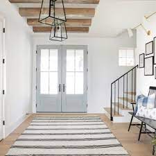 Whether they are installed at a modern, traditional, rustic or any other style home, their very presence however, it's important to consider that your home could perhaps be doubly perceptible to the elements outside. 75 Beautiful Farmhouse Double Front Door Pictures Ideas July 2021 Houzz