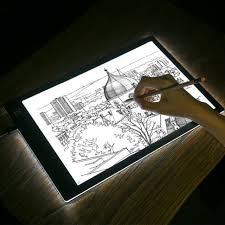 A4 Usb Led Light Ultrathin Eye Protection Drawing Pad Art Tattoo Stencil Board For Sale Online Ebay