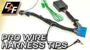 Gm wiring harness clips wire clips chevy retainers. Radio Wiring Harness How To Install Like A Pro Youtube