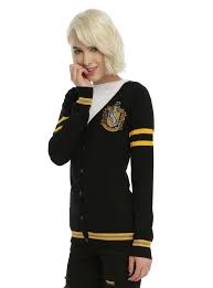 Harry Potter Hufflepuff Girls Cardigan Girls Cardigan Harry Potter Outfits Harry Potter Hufflepuff