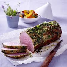 Kalbsbraten Mit Krautern Aus Dem Pergament Rezept Lecker Kalbsbraten Rezepte Leckeres Essen
